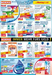 Gazetka promocyjna Norma - Norma - Gazetka - ważna od 11.07 do 11.07.2022 - strona 8 - produkty: basilikum, bio, biozidprodukte, Bodentücher, Cap, citrus, entkalker, flasche, Garten, gin, handschuhe, hygiene-reiniger, hygienespüler, laminat, limette, maschinenreiniger, Mett, pasta, pril, Rauch, reiniger, Reinigung, reinigungstücher, rwe, schuhe, Seife, spülmaschinen, Ti, tücher, waschmaschine, waschmaschinen, weichspüler, Wild, wild berry, zahnpasta