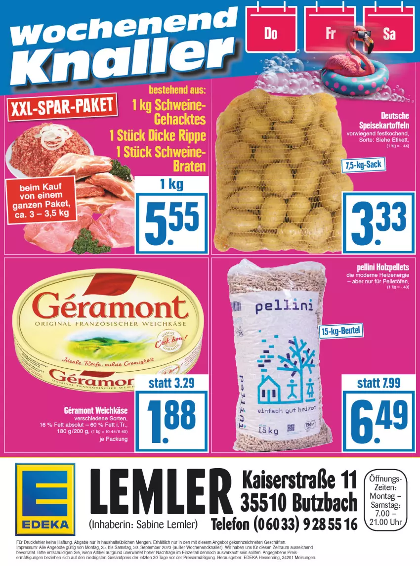 Aktueller Prospekt Edeka - Angebote der Woche - von 25.09 bis 30.09.2023 - strona 20 - produkty: angebot, angebote, beutel, deka, eis, Kaiser, ndk, reis, ring, sac, telefon, Ti, uhr, ZTE