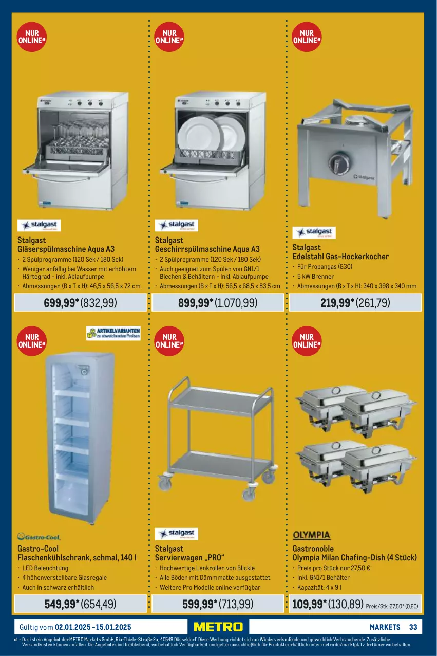 Aktueller Prospekt Metro - Food-Nonfood - von 02.01 bis 15.01.2025 - strona 33 - produkty: Ti