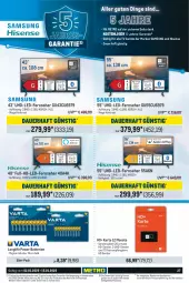 Gazetka promocyjna Metro - Food-Nonfood - Gazetka - ważna od 15.01 do 15.01.2025 - strona 27 - produkty: auer, batterie, batterien, eis, elle, fernseher, hisense, LG, longlife, Metro, reis, Samsung, teller, Ti, uhd