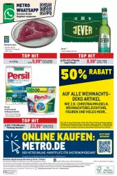 Gazetka promocyjna Metro - Food-Nonfood - Gazetka - ważna od 15.01 do 15.01.2025 - strona 36 - produkty: abholpreise, angebot, angebote, auer, auto, Bau, Baumkugel, beleuchtung, braten, eis, flasche, getränk, getränke, ilag, jever, Kugel, LG, Metro, metro gastro, Palette, persil, Rauch, reis, rind, rinder, rinderbraten, rwe, Ti, tisch, vollwaschmittel, waschmittel, Weihnachtsbeleuchtung