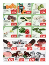 Gazetka promocyjna Feneberg - Prospekte - Gazetka - ważna od 11.03 do 11.03.2023 - strona 5 - produkty: auer, Bau, Bauer, bio, Birnen, braun, burger, champignon, champignons, dessert, eis, fleisch, früchte, gurke, gurken, Kamin, Kaminwurz, landschinken, mac, obst, orange, orangen, radieschen, Rauch, reis, salat, salate, Schal, Schale, schinken, tafelbirnen, Ti, zucchini