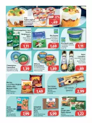 Gazetka promocyjna Feneberg - Prospekte - Gazetka - ważna od 11.03 do 11.03.2023 - strona 6 - produkty: auer, Bau, Bauer, Becher, beutel, bio, camembert, champignon, creme, eis, filet, filets, flasche, followfish, garnelen, Germ, gin, halbfester schnittkäse, iglo, joghur, joghurt, Kaiser, Käse, Knödel, lachs, mccain, milch, milka, milkana, natur, prawns, quark, rahm-spinat, rama, rama cremefine, reis, sahne, Schmelzkäse, schnittkäse, Spezi, spinat, Ti, Weste, zott