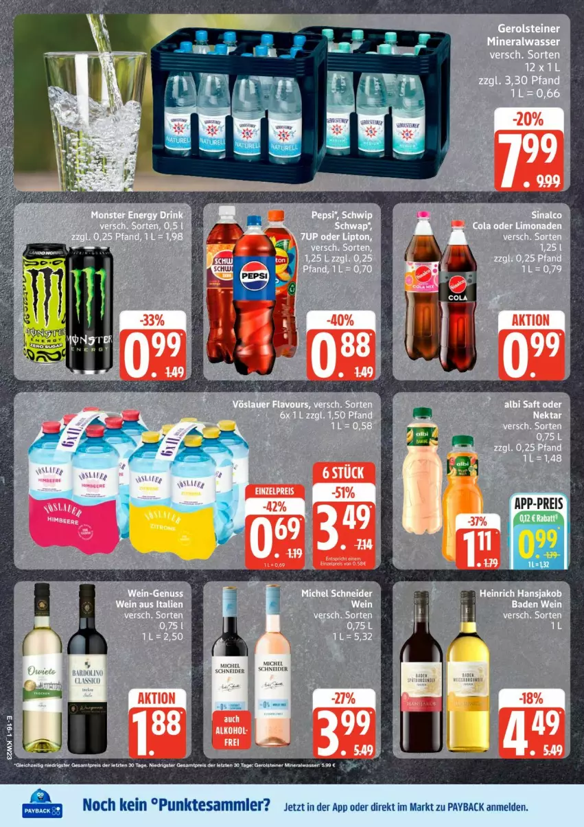 Aktueller Prospekt Edeka - Prospekte - von 01.06 bis 06.06.2026 - strona 19 - produkty: acer, payback, tesa