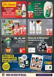 Gazetka promocyjna Edeka - Prospekte - Gazetka - ważna od 06.06 do 06.06.2026 - strona 4 - produkty: aust, ball, batterie, batterien, bett, butter, dessert, eier, eis, Fußball, gutschein, HP, joghur, joghurt, leine, Lusti, Meister, milch, quark, reis, ring, Ti, Trikot