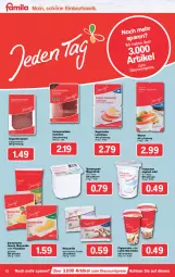 Gazetka promocyjna Famila - Prospekte - Gazetka - ważna od 08.01 do 08.01.2022 - strona 12 - produkty: ACC, baguette, baguettes, Becher, beutel, Cap, cappuccino, chia, cin, discount, eis, emmentaler, gouda, joghur, joghurt, joghurt mild, Käse, latte, latte macchiato, leberkäs, leberkäse, mac, macchiato, mozzarella, pizza, quark, reis, rel, salami, schinken, schwarzwälder schinken, speisequark, tesa, Ti, wiener