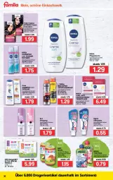 Gazetka promocyjna Famila - Prospekte - Gazetka - ważna od 08.01 do 08.01.2022 - strona 30 - produkty: auer, beutel, creme, deo, deospray, dove, dusche, flasche, haarspray, hipp, L´Oréal, nivea, obst, oder schaumfestiger, Palette, pasta, pflegedusche, quetschbeutel, schaumfestiger, shampoo, shampoo oder spülung, Signal, spülung, Tagespflege, Ti, vita, windeln, zahnpasta