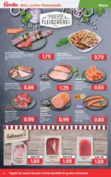 Gazetka promocyjna Famila - Prospekte - Gazetka - ważna od 08.01 do 08.01.2022 - strona 6 - produkty: auer, aufschnitt, Bau, Bauer, Bauernschinken, braten, bratenaufschnitt, buch, burger, eintopf, eis, elle, fleisch, Fleischerei, gelee, gin, gurke, gurken, Holz, HP, kernschinken, kochschinken, LG, mac, Mantel, Mett, metten, Mettenden, mettwurst, rezept, saft, salami, salat, Schere, schinken, schinkenwurst, schwein, schweine, schweinebraten, schweinemett, serrano, Spezi, spiegel, Ti, tisch, topf, wein, weine, wurst, zwiebel, zwiebeln