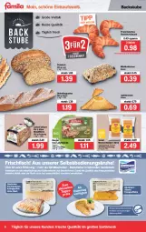 Gazetka promocyjna Famila - Prospekte - Gazetka - ważna od 08.01 do 08.01.2022 - strona 8 - produkty: apfel, baguette, brot, brötchen, burger, butter, chia, Croissant, eis, Eiweißbrot, Faktu, feinkost, filet, filets, fisch, Fischfeinkost, frischfisch, kabeljaufilet, korn, lieken, Meister, müsli, natur, ndk, reis, sesam, spitzenqualität, stube, Ti, urkorn, vita