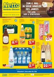 Gazetka promocyjna Netto Marken-Discount - Getränkemarkt in deiner Nähe - Gazetka - ważna od 12.11 do 12.11.2022 - strona 1 - produkty: Alwa, angebot, angebote, bestpreis, bier, Biere, bitburger, burger, Cava, discount, eis, freixenet, getränk, getränke, Holz, LG, marken-discount, mineralwasser, Mineralwasser Classic, ndk, orange, orangen, orangensaft, reis, saft, spirituosen, steiner, Ti, wasser, wein, ZTE