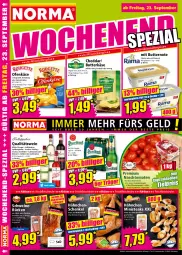 Gazetka promocyjna Norma - Norma - Gazetka - ważna od 26.09 do 26.09.2022 - strona 14 - produkty: Becher, braten, brustfilet, burgunder, butter, butterkäse, cheddar, dornfelder, eis, elle, filet, flasche, fleisch, frucht, fruchtfleisch, Garten, gin, hähnchenschenkel, henkel, Käse, kräuter, lebensmittel, meersalz, Müller, Müller-Thurgau, natur, Ofen, Ofenkäse, pflaume, pflaumen, qualitätswein, regal, reis, riesling, salz, Schal, Schale, schenkel, schnitten, schwein, schweine, schweinerücken, spätburgunder, steak, steaks, Ti, tiefpreis, tomate, tomaten, wein, weine