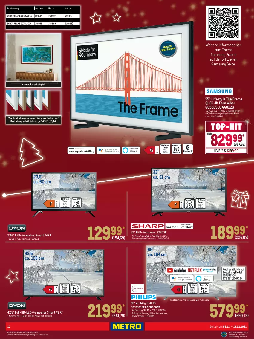 Aktueller Prospekt Metro - Technik Spezial - von 02.12 bis 15.12.2021 - strona 10