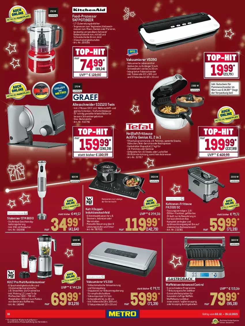 Aktueller Prospekt Metro - Technik Spezial - von 02.12 bis 15.12.2021 - strona 16