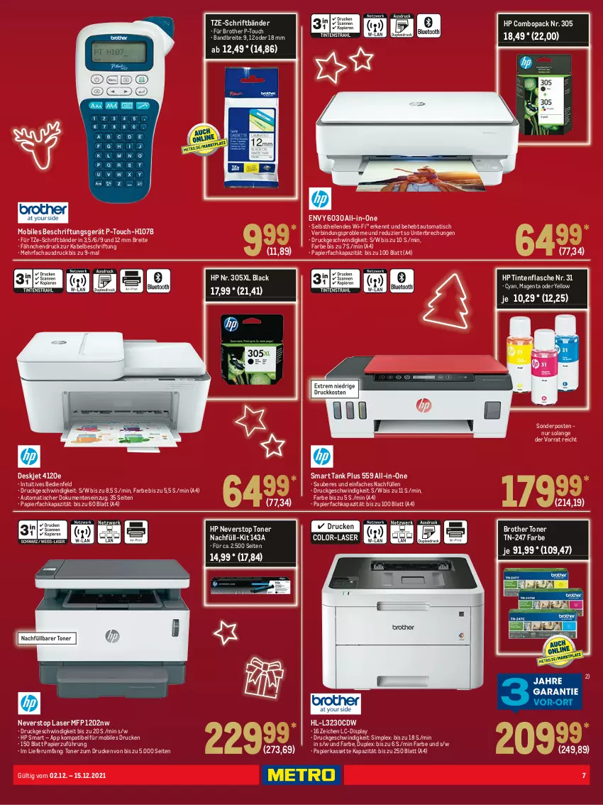 Aktueller Prospekt Metro - Technik Spezial - von 02.12 bis 15.12.2021 - strona 7