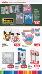 Gazetka promocyjna Famila - Prospekte - Gazetka - ważna od 03.09 do 03.09.2022 - strona 4 - produkty: Bleistift, Brei, buch, buntstifte, creme, eis, Klammern, lamm, Malbuch, nuss, Radiergummi, reis, spielzeug, stifte, Ti, Tintenpatrone, ZTE