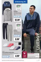 Gazetka promocyjna Lidl - Aktionsprospekt - Gazetka - ważna od 29.01 do 29.01.2022 - strona 27 - produkty: angebot, Bau, baumwolle, crivit, dell, eis, elle, hose, Jacke, livergy, Mode, reis, sneaker, sneakersocken, socken, Sweathose, sweatjacke, Tasche, taschen, Ti, wolle, ZTE