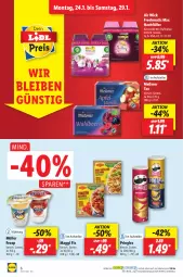 Gazetka promocyjna Lidl - Aktionsprospekt - Gazetka - ważna od 29.01 do 29.01.2022 - strona 6 - produkty: Air Wick, Duftspray, elle, froop, maggi, maggi fix, Meßmer, Müller, müller froop, ndk, pringles, ring, Schal, Schale, tee, teller, Ti, tisch, WICK