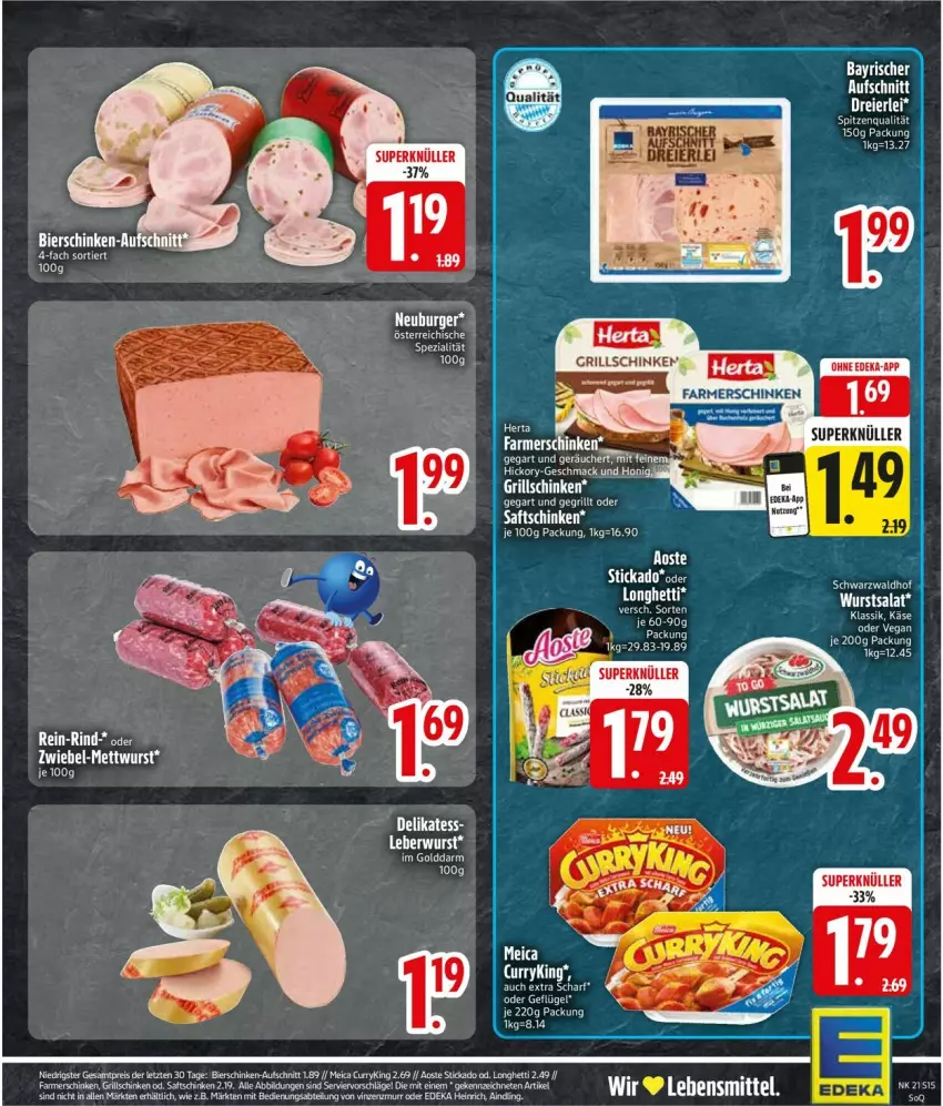 Aktueller Prospekt Edeka - Prospekte - von 19.05 bis 24.05.2025 - strona 15