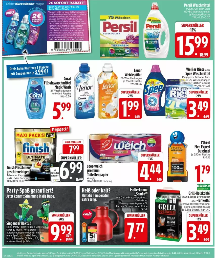 Aktueller Prospekt Edeka - Prospekte - von 19.05 bis 24.05.2025 - strona 24