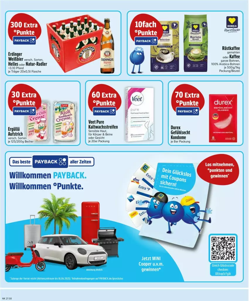 Aktueller Prospekt Edeka - Prospekte - von 19.05 bis 24.05.2025 - strona 8 - produkty: Durex, payback