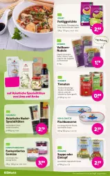 Gazetka promocyjna Denns Biomarkt - Gazetka - ważna od 30.01 do 30.01.2024 - strona 6 - produkty: basilikum, dennree, eintopf, eis, fertiggericht, fertiggerichte, fisch, frucht, fusilli, gin, hartweizen, italienische pasta, korn, nudel, nudeln, pasta, pfanne, pfannen, regal, reis, Ria, salat, sauce, saucen, spaghetti, Spezi, suppe, suppen, Ti, tisch, tomate, tomaten, topf, Vegeta