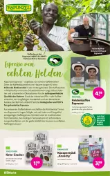 Gazetka promocyjna Denns Biomarkt - Gazetka - ważna od 30.01 do 30.01.2024 - strona 8 - produkty: auer, Bau, Bauer, bio, bohne, bohnen, cracker, eis, elle, espresso, kaffee, kaffeebohnen, kaffeegenuss, Knuspermüsli, LG, Meister, müsli, nuss, Ti, trommel