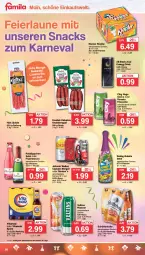 Gazetka promocyjna Famila - Prospekte - Gazetka - ważna od 18.02 do 18.02.2023 - strona 14 - produkty: Cap, captain morgan, drink, ecco, eier, eis, energy drink, flasche, frizzante, frucht, fruchtsecco, gordon, houdek, hugo, johnnie walker, kabanos, kleiner klopfer, lack, leine, malz, pils, pilsener, reis, robby, rosato, rotkäppchen, schöfferhofer, sekt, snack, snacks, Sport, Ti, veltins, veltins pilsener, vita, vitamalz, ZTE