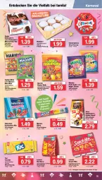 Gazetka promocyjna Famila - Prospekte - Gazetka - ważna od 18.02 do 18.02.2023 - strona 15 - produkty: berliner, beutel, cracker, decke, eis, frucht, haribo, Hartmann, lorenz, mam, maoam, reis, schoko, snack, storck, stube, Ti, tuc, ZTE