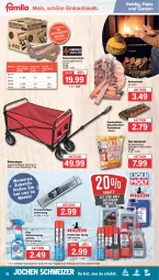 Gazetka promocyjna Famila - Prospekte - Gazetka - ważna od 18.02 do 18.02.2023 - strona 26 - produkty: Anfeuerholz, auer, bollerwagen, Brennholz, buch, eis, ente, flasche, Garten, Hobby, Holz, Kamin, Nigrin, reis, Ti, wolle, ZTE