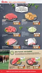 Gazetka promocyjna Famila - Prospekte - Gazetka - ważna od 18.02 do 18.02.2023 - strona 4 - produkty: brustfilet, eis, entrecôte, filet, fleisch, gewürz, gulasch, hähnchenbrust, hähnchenbrustfilet, Kraut, krautsalat, mac, marinade, mit zwiebeln, natur, paprika, pute, Putenoberkeule, rind, rinder, rindfleisch, salat, Schal, Schale, schinken, schnitzel, schwein, tafelspitz, Ti, wein, zwiebel, zwiebeln