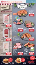 Gazetka promocyjna Famila - Prospekte - Gazetka - ważna od 18.02 do 18.02.2023 - strona 6 - produkty: aufschnitt, braten, bratenaufschnitt, brötchen, eis, fleisch, fleischwurst, frühstücksfleisch, gewürz, Gewürzmischung, knoblauch, mac, Mett, metten, Mettenden, mit oder ohne knoblauch, pfeffer, Rauch, reis, Ria, rind, rinder, Rindersalami, salami, schinken, schnitzel, schwein, snack, snacks, Ti, wein, WICK, wiener, wiener würstchen, wurst, würstchen