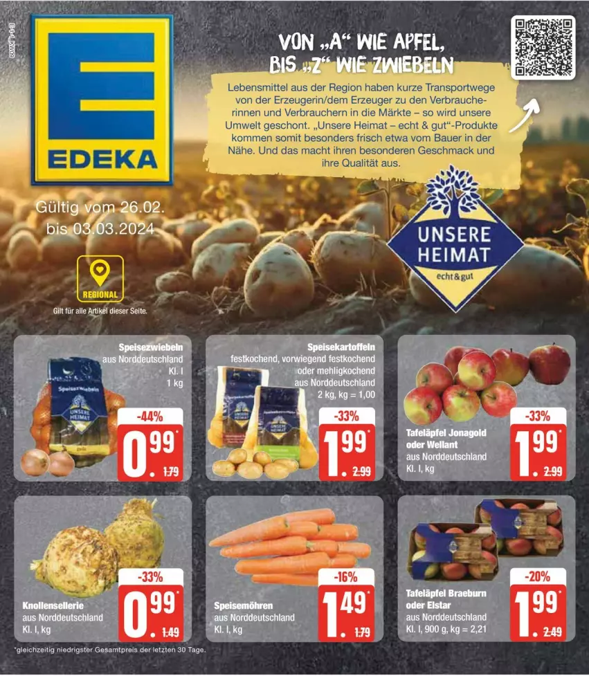 Aktueller Prospekt Edeka - Prospekte - von 26.02 bis 02.03.2024 - strona 5 - produkty: auer, Bau, Bauer, eis, lebensmittel, mac, Rauch, reis, Sport, Ti, ZTE