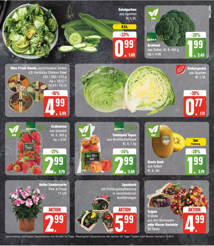 Aktueller Prospekt Edeka - Prospekte - von 26.02 bis 02.03.2024 - strona 7 - produkty: eis, korb, reis, rosen, Ti, tuc, ZTE