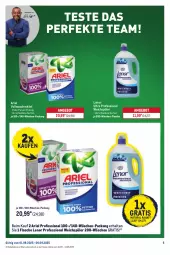 Gazetka promocyjna Metro - Starke Marken Profi - Gazetka - ważna od 06.09 do 06.09.2025 - strona 4 - produkty: angebot, ariel, auto, flasche, lenor, LG, natur, natura, Pods, Ti, tisch, vollwaschmittel, waschmittel, weichspüler
