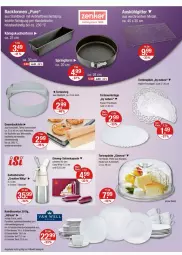 Gazetka promocyjna Vmarkt - Prospekte - Gazetka - ważna od 03.04 do 03.04.2024 - strona 16 - produkty: angebot, angebote, auer, Backfolie, Backform, backofen, backofen und, creme, dessert, Dessertteller, edelstahl, elle, Essteller, gin, Kombiservice, kuchen, latte, LG, mikrowelle, natur, Ofen, papier, Reinigung, ring, rwe, sahne, Springform, spülmaschinen, tasse, teller, Ti, torte