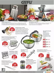 Gazetka promocyjna Vmarkt - Prospekte - Gazetka - ważna od 03.04 do 03.04.2024 - strona 17 - produkty: batterie, Behälter, braten, Bratenthermometer, Brei, bürste, decke, Deckel, edelstahl, elle, ente, gefu, Gemüsehobel, gurke, gurken, hartkäse, karotten, Käse, krone, küche, Küchen, Liege, möhren, Pinzette, reifen, Reinigung, reinigungsbürste, rel, Rettich, schüssel, Spiralschneider, spülmaschinen, spülmittel, thermometer, Ti, timer, tisch, weichkäse