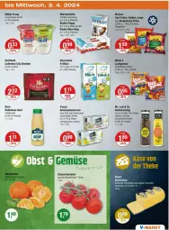 Gazetka promocyjna Vmarkt - Prospekte - Gazetka - ważna od 03.04 do 03.04.2024 - strona 27 - produkty: auer, Bau, Bauer, Becher, beutel, cheddar, delikatess senf, dressing, flasche, froop, Gemüsekonserve, Golden Longs, halbfester schnittkäse, hochland, honig, Käse, Kinder, Kinder Maxi, kinder maxi king, kinder pingui, Konserven, lachgummi, mccain, milch, Milchschnitte, Müller, müller froop, Nimm 2, pingui, Rauch, salat, salatdressing, salz, schnittkäse, senf, soja, steak, strauchtomaten, Ti, tomate, tomaten, zucker