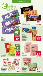 Gazetka promocyjna Wasgau - Gazetka - ważna od 11.07 do 11.07.2026 - strona 14 - produkty: angebot, auer, Becher, beutel, chips, creme, debeukelaer, Doppelkekse, eis, ente, gin, kartoffel, keks, kekse, lays, Manner, mars, milka, milka schokolade, nuss, prinzenrolle, reis, riegel, salz, schoko, schokolade, schokoladen, snickers, studentenfutter, Ti, twix, waffeln