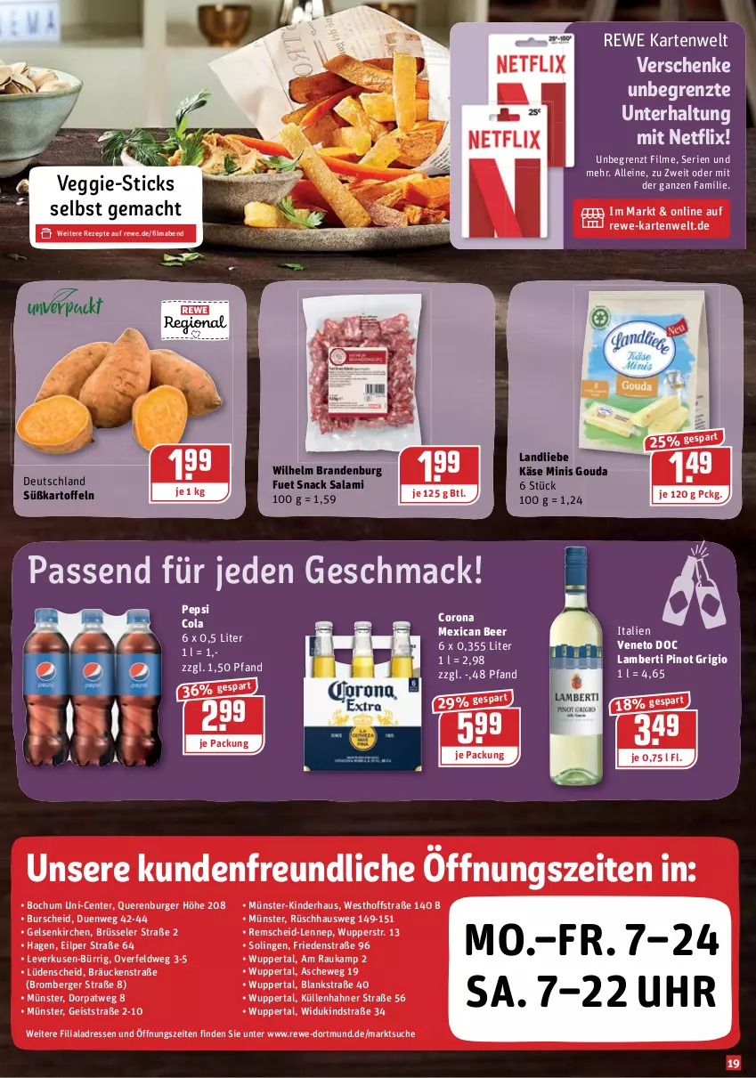 Aktueller Prospekt Rewe - REWE Ihr Kaufpark - von 08.11 bis 13.11.2021 - strona 19