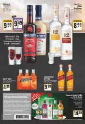Gazetka promocyjna Edeka - Angebote der Woche - Gazetka - ważna od 20.08 do 20.08.2022 - strona 20 - produkty: angebot, aperol, blended scotch, blended scotch whisky, cin, Currant, drink, dry gin, flasche, gin, johnnie walker, kräuter, kräuterlikör, lack, likör, liqueur, london dry, london dry gin, ouzo, ouzo 12, rama, scotch, scotch whisky, Tanqueray, Ti, whisky