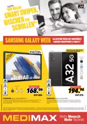 Gazetka promocyjna Medimax - MEDIMAX Prospekt KW22 2022 - Gazetka - ważna od 02.06 do 02.06.2022 - strona 1 - produkty: abholpreise, akku, asti, decke, dekoration, eis, elle, fanta, hauptkamera, kamera, lack, lautsprecher, LG, microsd, quad, reis, Ria, ring, rwe, Samsung, samsung galaxy, SANTE, smartphone, smartphones, Software, tablet, Tablets, Ti, tisch, touchscreen