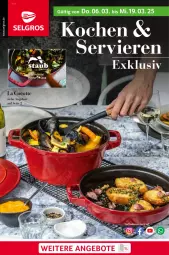 Gazetka promocyjna Selgros - Kochen & Servieren - Gazetka - ważna od 19.03 do 19.03.2025 - strona 1 - produkty: angebot, angebote, LG, Ti