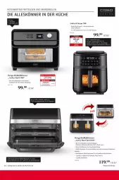 Gazetka promocyjna Selgros - Kochen & Servieren - Gazetka - ważna od 19.03 do 19.03.2025 - strona 30 - produkty: ACC, Airfryer, backofen, Bebe, beleuchtung, eis, elle, fenster, fisch, fritteuse, Heißluftfritteuse, küche, mikrowelle, Ofen, pizza, pommes, Reinigung, reis, shake, sim, steak, Ti, tisch