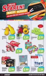 Gazetka promocyjna Markant - Prospekte - Gazetka - ważna od 06.08 do 06.08.2022 - strona 10 - produkty: Alwa, Becher, beutel, bio, Birnen, brot, brötchen, ehrmann, gutes essen, korn, Kornbrot, mac, mestemacher, mineralwasser, monster, paprika, Pumpernickel, tafelbirnen, tafeltrauben, Ti, trauben, vollkornbrot, wasser