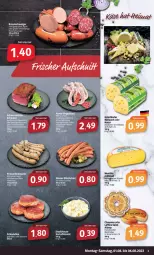 Gazetka promocyjna Markant - Prospekte - Gazetka - ważna od 06.08 do 06.08.2022 - strona 3 - produkty: albray, braten, braun, chaumes, deutscher schnittkäse, grünländer, kartoffel, kartoffelsalat, Käse, LG, natur, saint albray, salat, schnittkäse, schwein, steak, Ti, weichkäse, wein, Weste