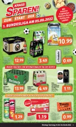 Gazetka promocyjna Markant - Prospekte - Gazetka - ważna od 06.08 do 06.08.2022 - strona 9 - produkty: Guinness, heineken, pils, snack