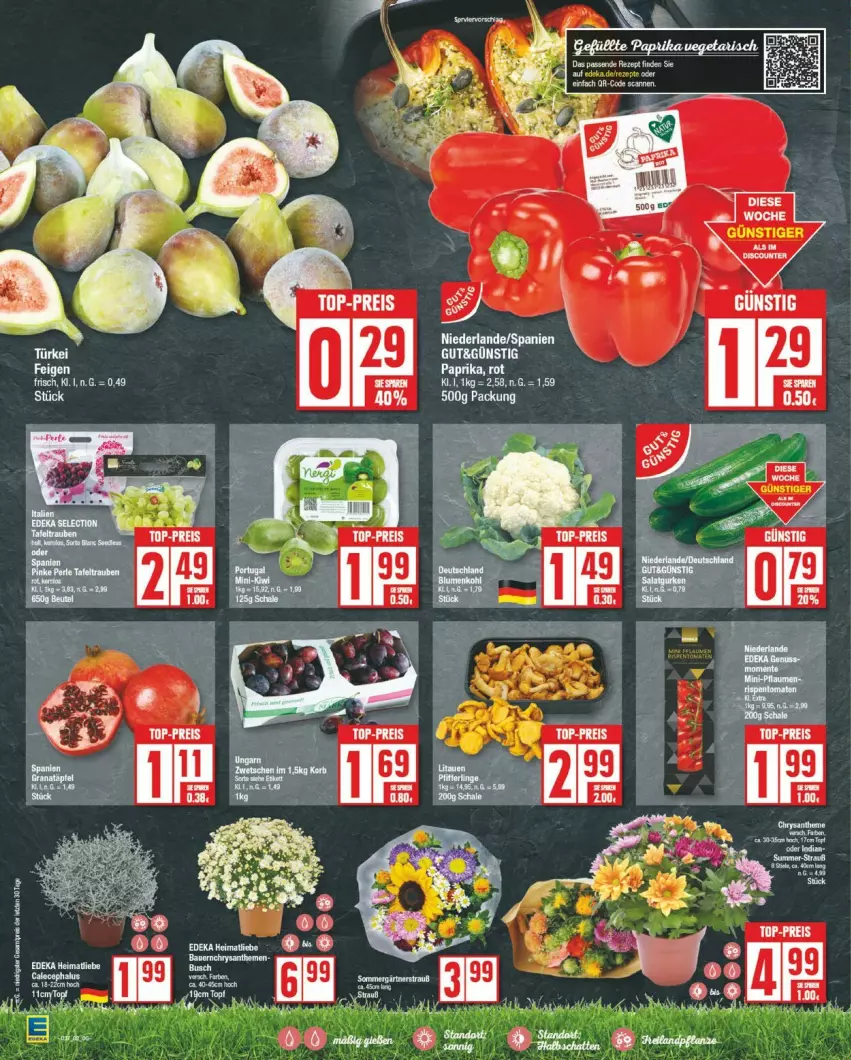 Aktueller Prospekt Edeka - Prospekte - von 09.09 bis 14.09.2024 - strona 2 - produkty: Feigen, Ti