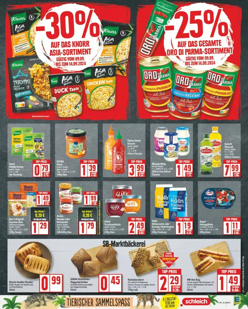 Aktueller Prospekt Edeka - Prospekte - von 09.09 bis 14.09.2024 - strona 9 - produkty: knorr