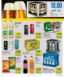 Gazetka promocyjna Diska - Prospekte - Gazetka - ważna od 19.02 do 19.02.2022 - strona 11 - produkty: alkohol, Alwa, Bad, bier, Blutorange, cola, drink, eis, eistee, energy drink, erfrischungsgetränk, flasche, franziskaner, funny-frisch, getränk, gin, heineken, limo, limonade, mineralwasser, monster, Monster Energy, orange, pom-bär, Soda, steiner, tee, Ti, trauben, Traubisoda, vita, warsteiner, wasser, weissbier