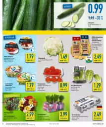 Gazetka promocyjna Diska - Prospekte - Gazetka - ważna od 19.02 do 19.02.2022 - strona 5 - produkty: aktionspreis, antipasti, asti, Becher, blume, blumen, blumenkohl, burger, deka, eier, eis, fisch, gurke, kartoffel, kartoffeln, Narzissen, reis, Romanasalat, rosen, salat, Salatgurke, Schal, Schale, speisekartoffeln, Ti, tomate, tomaten, topf, zwiebel